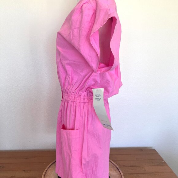 80's NWT LA BLANCA - Pink Romper - Size Medium - Picture 12 of 13